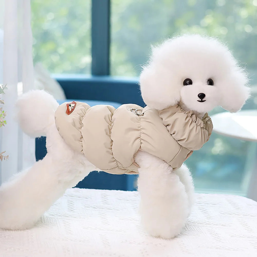 Manteau d'hiver pour chien — Veste chaude et douce pour petits chiens