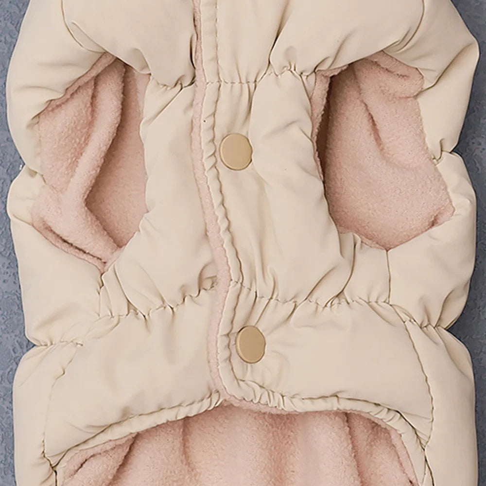 Manteau d'hiver pour chien — Veste chaude et douce pour petits chiens