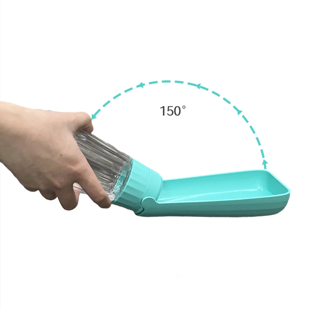 Gourde portable pour chien — Distributeur d'eau pour balades