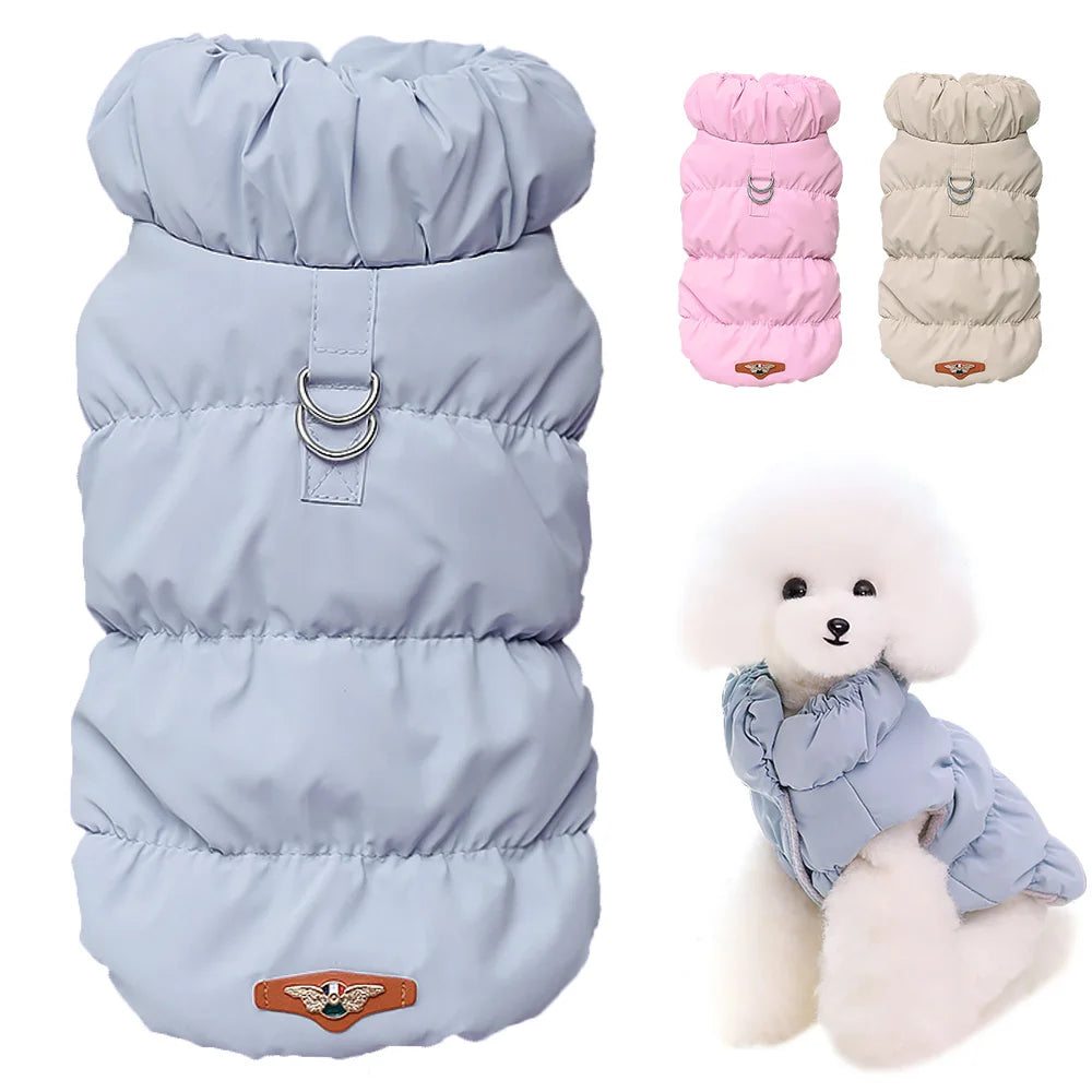 Manteau d'hiver pour chien — Veste chaude et douce pour petits chiens