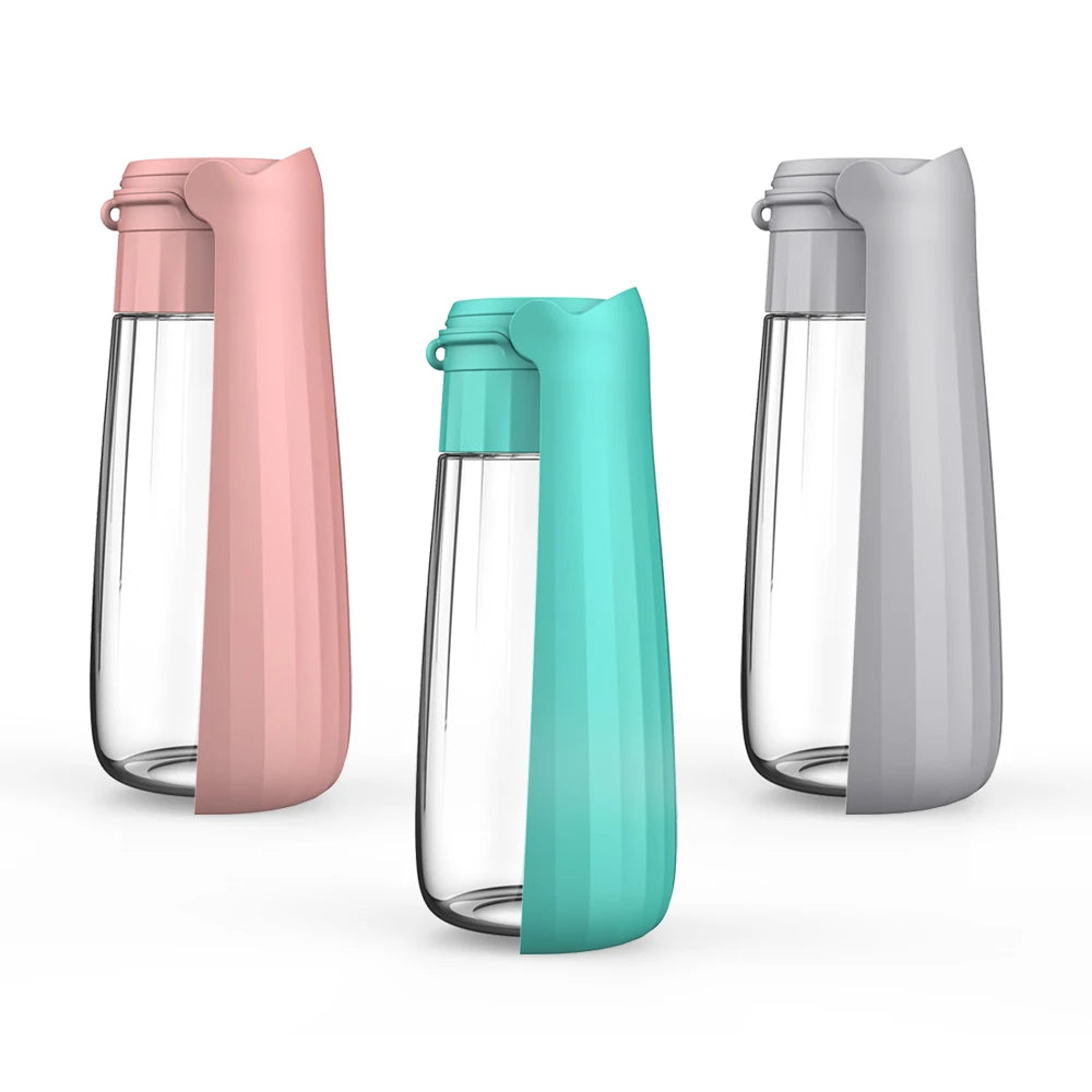 Gourde portable pour chien — Distributeur d'eau pour balades
