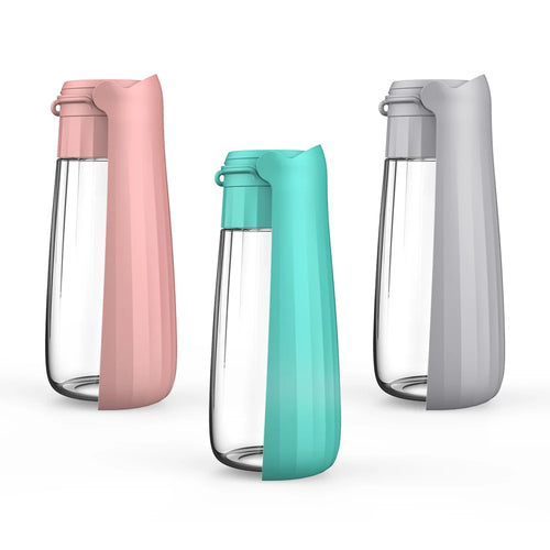 Gourde portable pour chien — Distributeur d'eau pour balades
