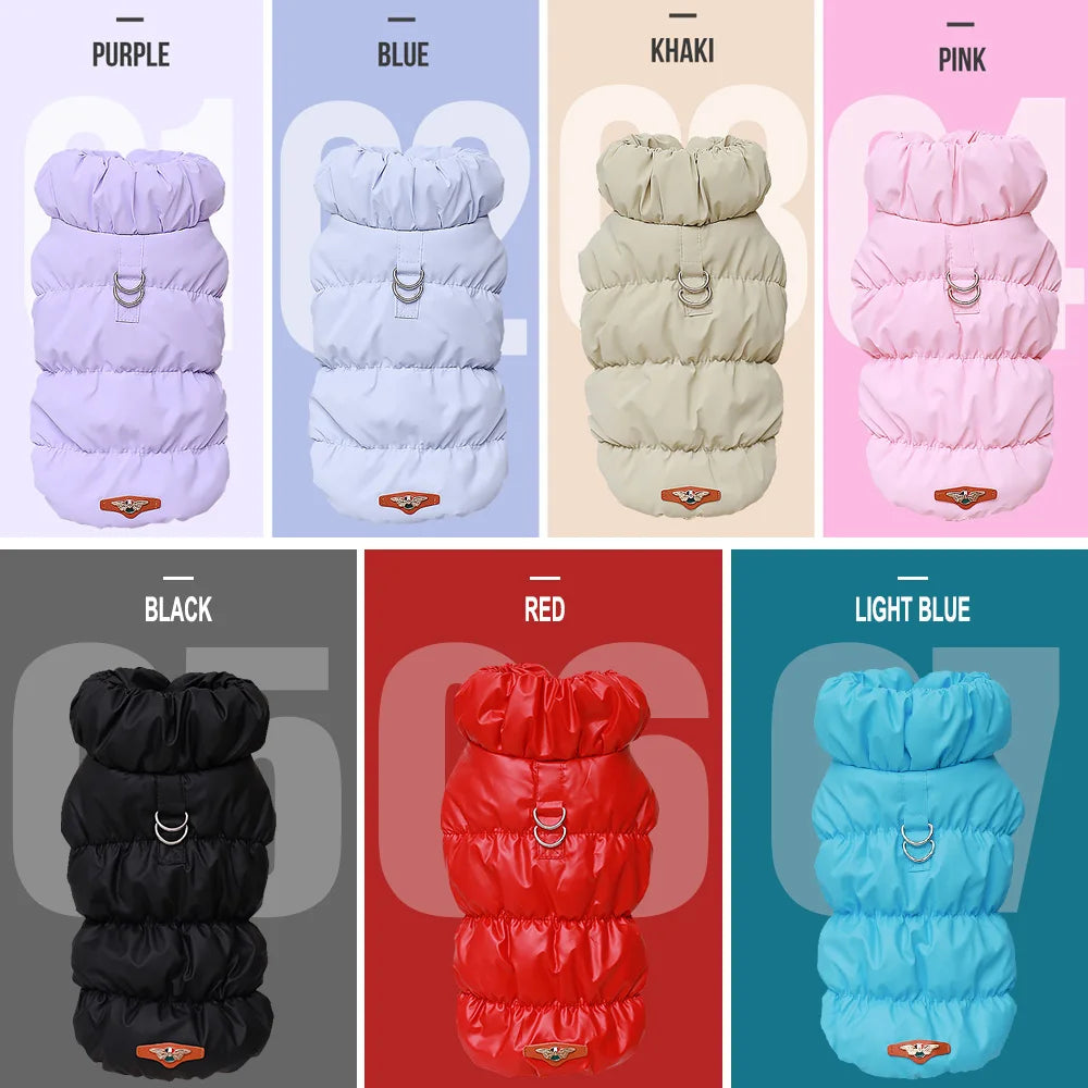 Manteau d'hiver pour chien — Veste chaude et douce pour petits chiens